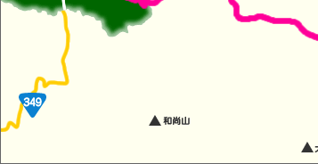 いわき勿来ICから鮫川村へのルートマップ3