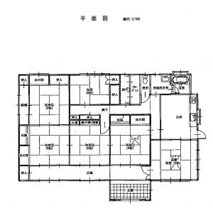 『未来の担い手住宅平面図』の画像