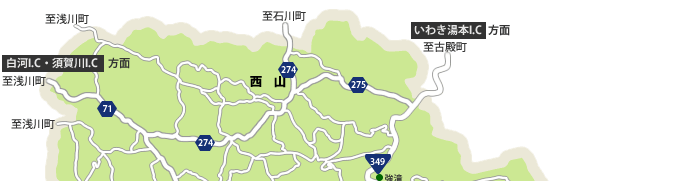 朝日山への地図1